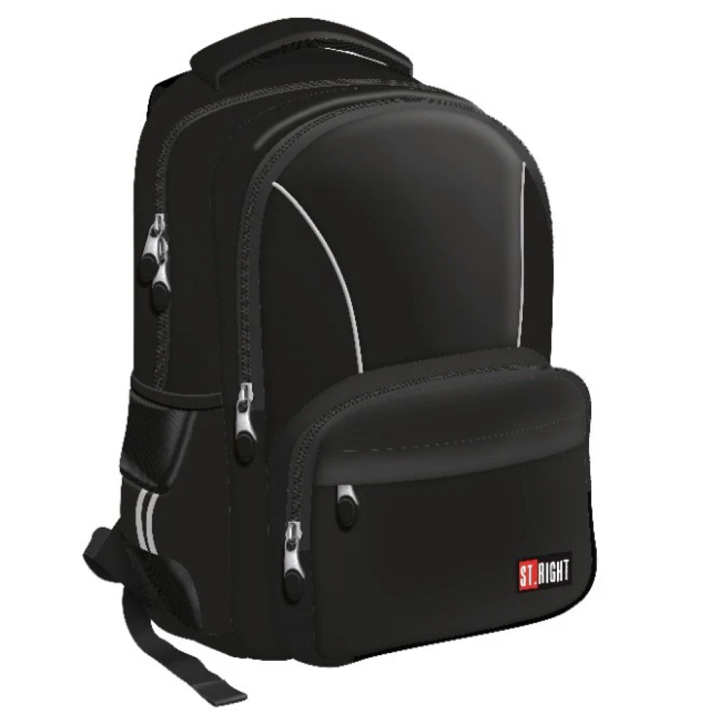 ST.RIGHT 18" Backpack BP-76 - Black