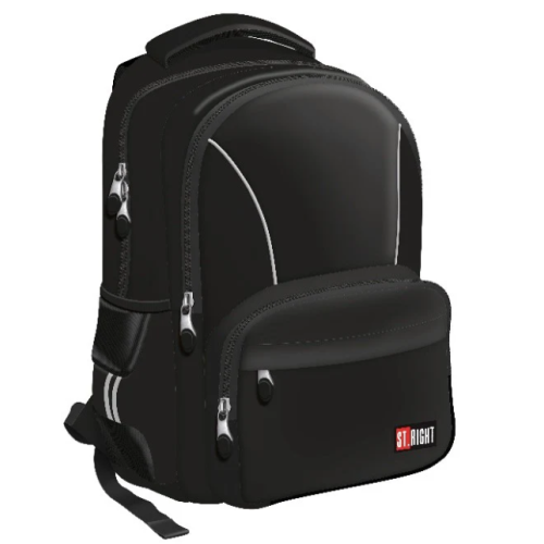 ST.RIGHT 18" Backpack BP-76 - Black