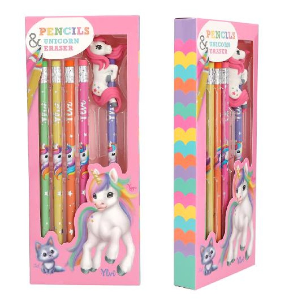 Ylvi Rainbow Pencil SetBright