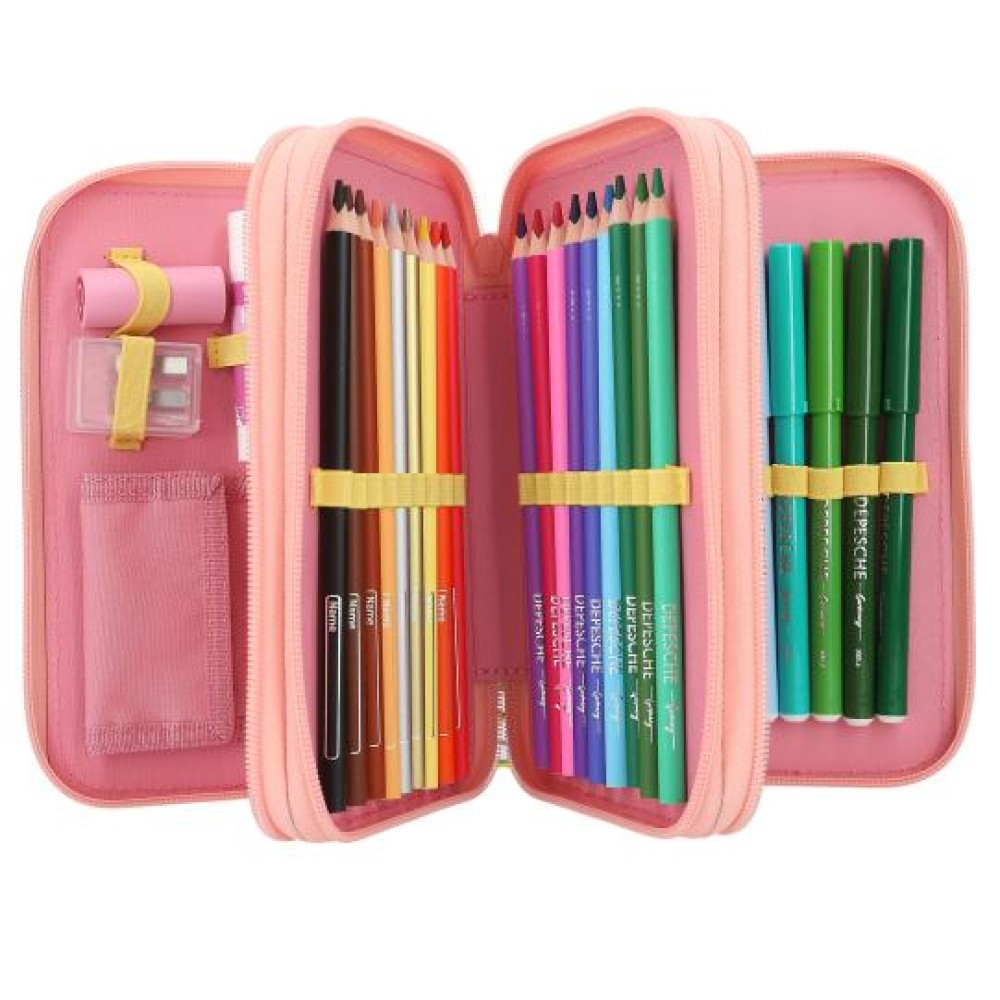 TOPModel Triple Pencil Case JU
