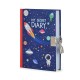 Legami - Secret Diary with Lock - Space Theme