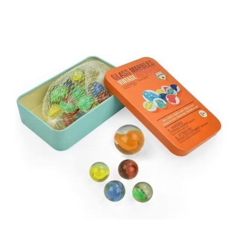 Legami - Glass Marbles Set - Vintage Memories