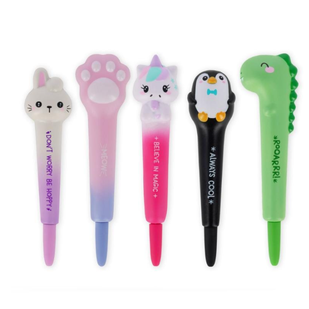 Legami - Squishy Gel Pen - Squeezies - Kitty