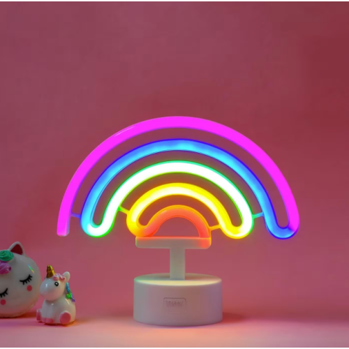 Legami - Neon Effect LED Lamp - It's a Sign - Rainbow