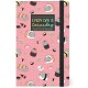 Legami Medium Striped Notebook – Sushi Cat