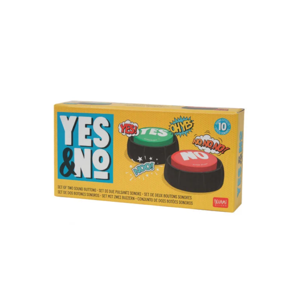 YES & NO – Set of Two Sound Buttons