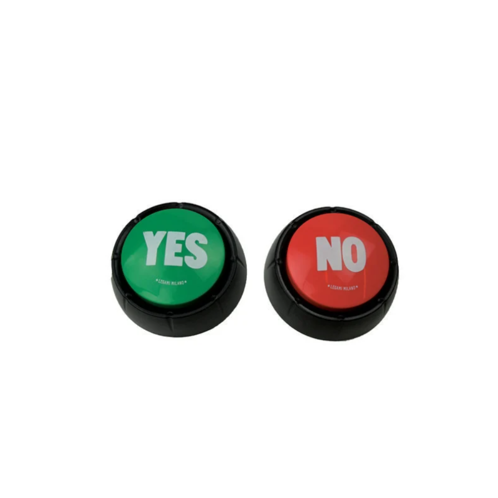 YES & NO – Set of Two Sound Buttons
