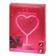 Neon Effect Led Lamp - It'S A Sign - Heart
