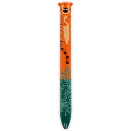 Legami - Click&Clack Pen - Tiger Theme - Blue & Orange Ink