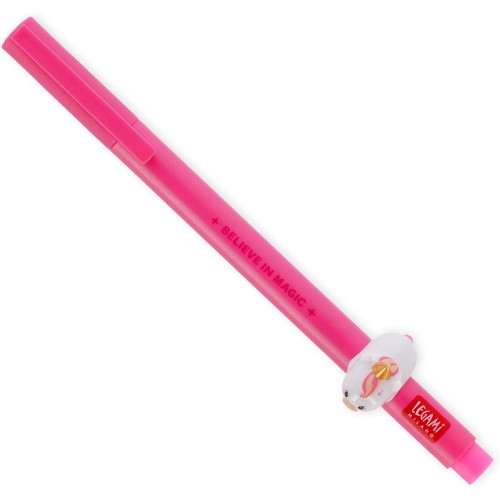 Legami - Gel Pen with Decorative Animal - Unicorn Theme