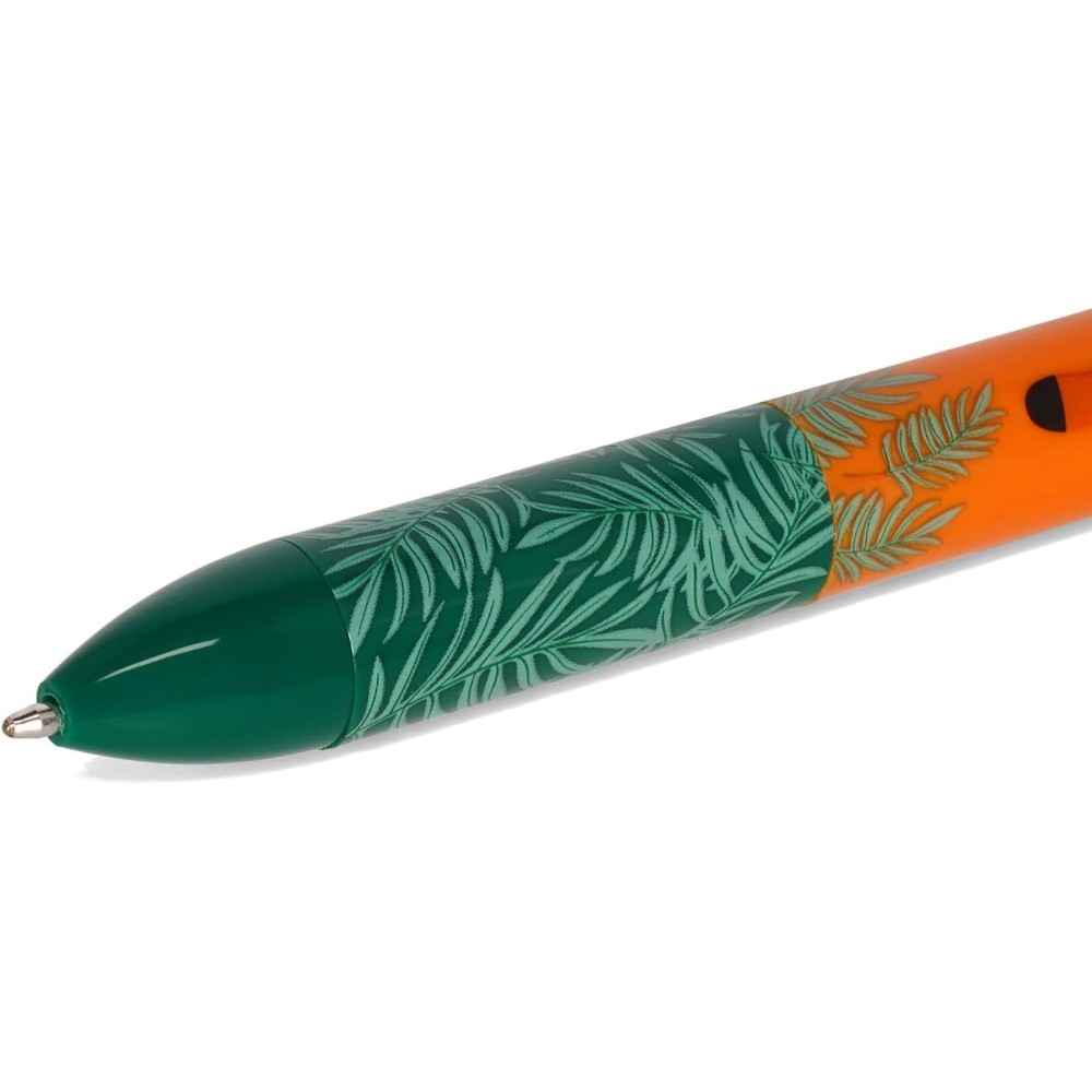 Legami - Click&Clack Pen - Tiger Theme - Blue & Orange Ink