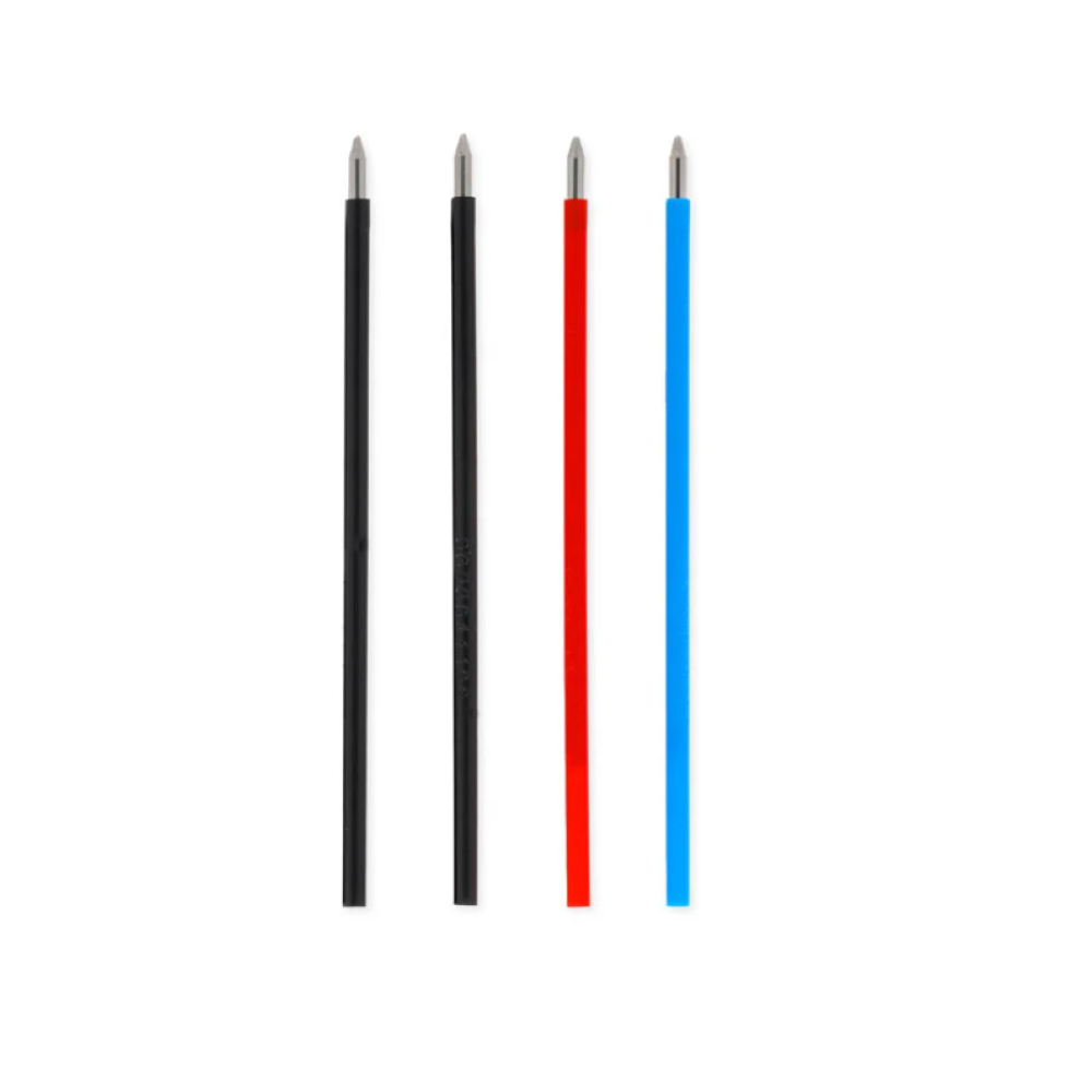 Legami - Set of 4 Refills for 3-Colour Erasable Gel Pens