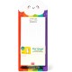Legami - Don't Forget Magnetic Notepad - Rainbow Theme