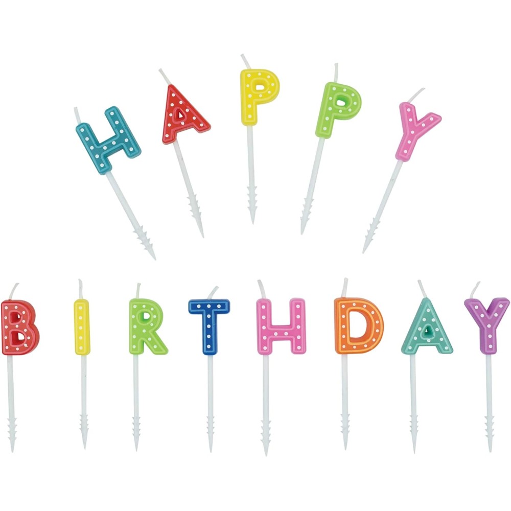 Legami - Cake Candles - 7 cm with Supports