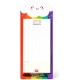 Legami - Don't Forget Magnetic Notepad - Rainbow Theme