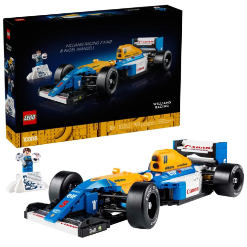 LEGO Icons Williams Racing FW14B & Nigel Mansell (10353)