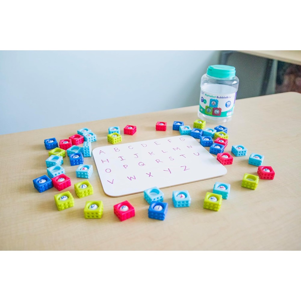 Learning Resources Alphabet BubbleBrix, Fidget Learning Toy with Letters