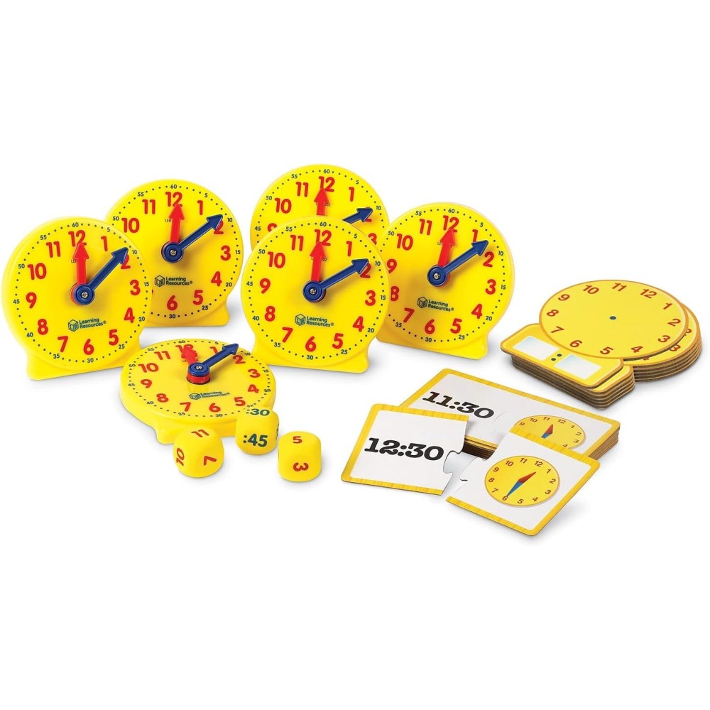 Learning Resources About Time! Small Group Activity Set