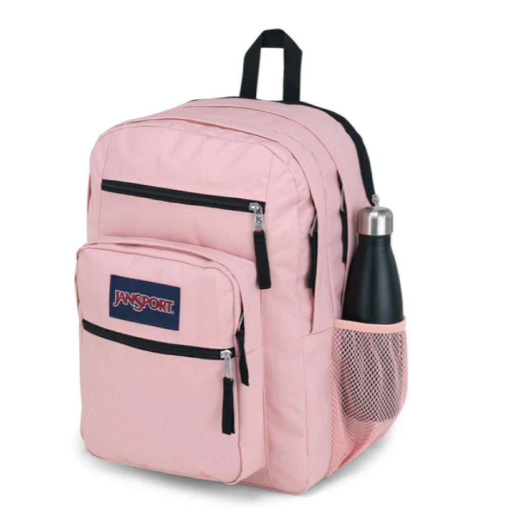 JanSport Big Student Backpack – Misty Rose (34 L)