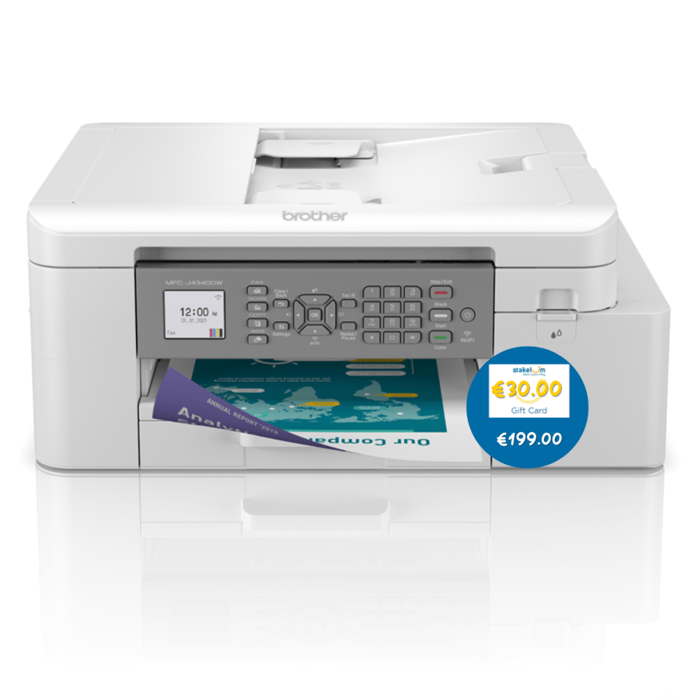 Professional 4-in-1 colour inkjet printer for home working MFC-J4335DW