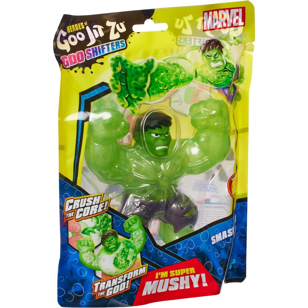 Heroes of Goo Jit Zu Goo Shifters Marvel Stretchy Green Hulk