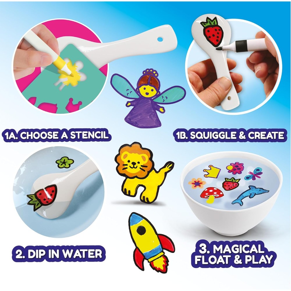 Water Art X-WA1003F Themed 6 Pen Pack Fairy Garden