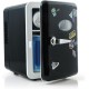 So Chill Mini Fridge - Black, 4L USB Powered Portable Fridge with Stickers