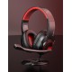 EKSA T8 PS4 Gaming Headset with Noise Cancelling Mic, Surround Sound, LED Light