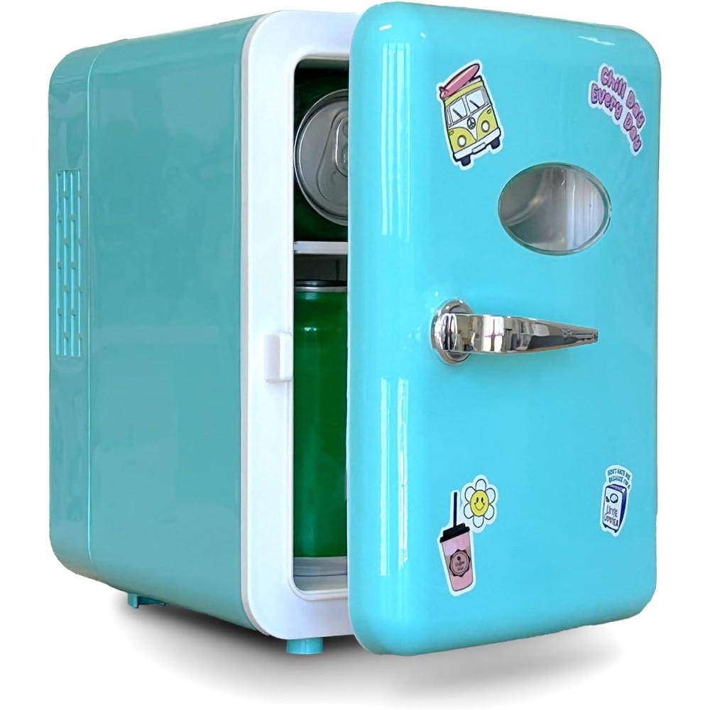 So Chill Auto Mini Fridge - USB Powered 4L Portable Fridge for Gamers, Students & Travel