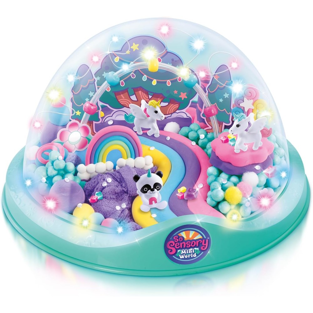 Sensory Light Up Unicorn World - Create and Decorate Your Own Sensory Play Set