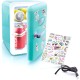 So Chill Auto Mini Fridge - USB Powered 4L Portable Fridge for Gamers, Students & Travel