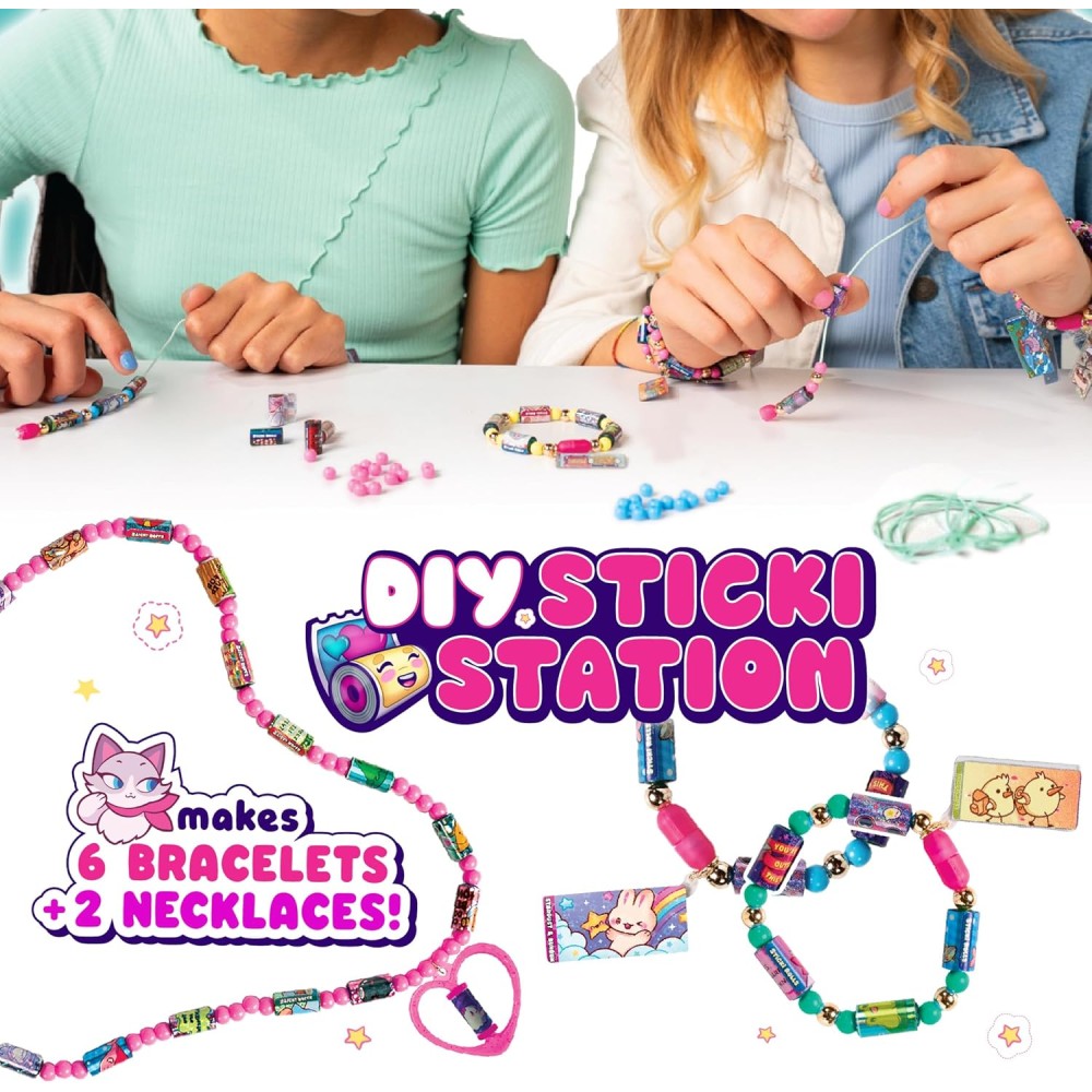 Sky Castle Sticki Rolls Sticki Station - DIY Wearable Sticker Jewelry Kit