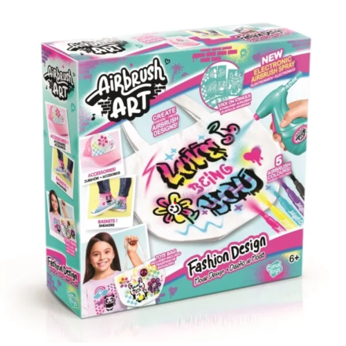 AIRBRUSH ART FASHION DESIGNER KIT