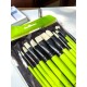 Create Green Long Handle Oil Brush Set of 12