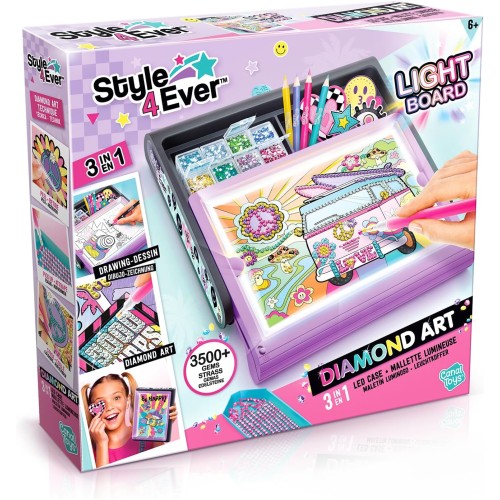 STYLE 4 EVER DIAMOND ART LED CASE
