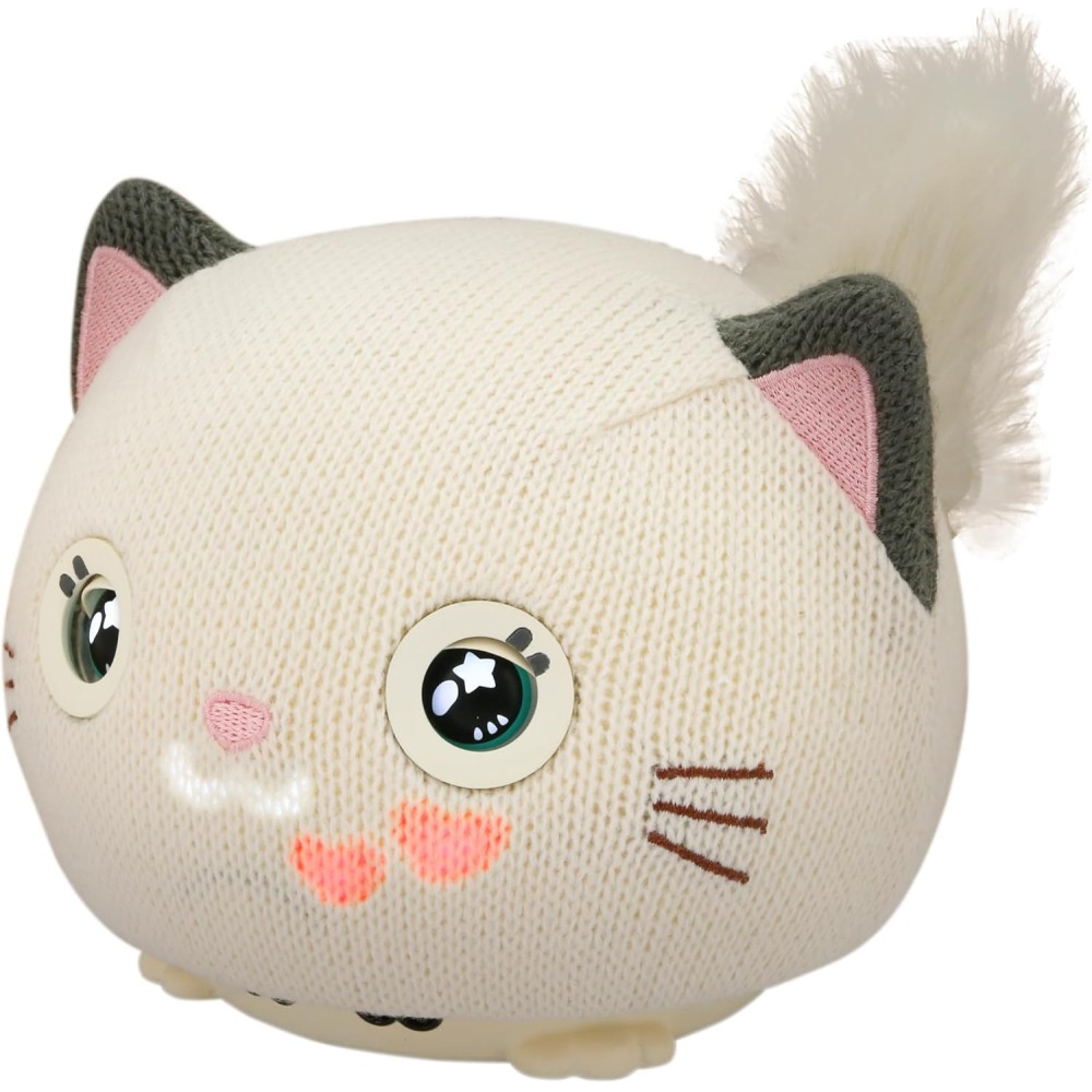 Teksta Purro Interactive Smart Kitty - Touch-Responsive, Cuddly Pet for Kids