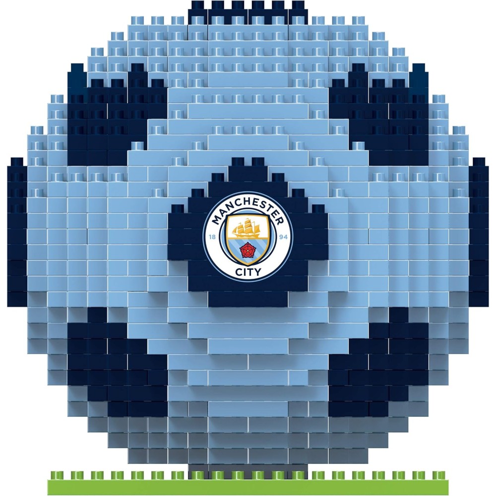 FOCO BRXLZ Manchester City FC 3D Logo Building Set