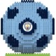 FOCO BRXLZ Manchester City FC 3D Logo Building Set