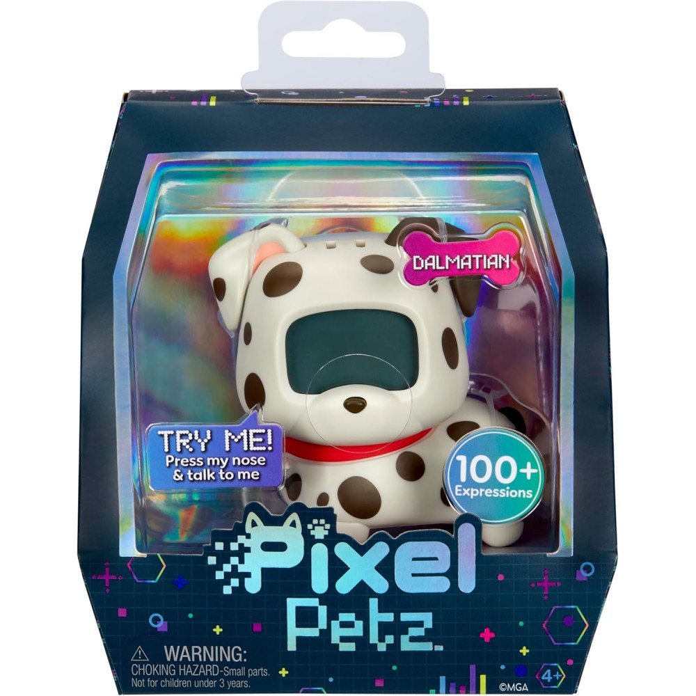 MGA Entertainment Pixel Petz - Dalmatian Interactive Digital Pet for Kids
