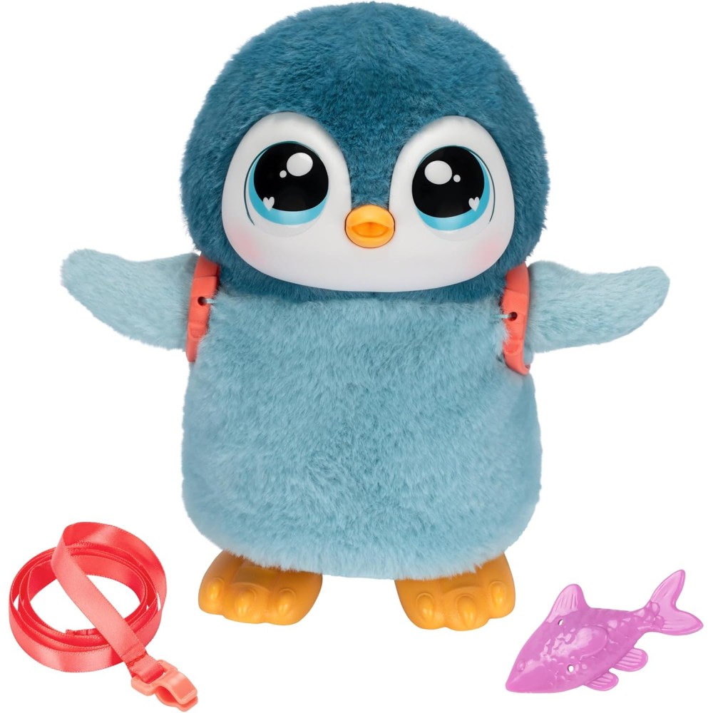 Little Live Pets My Walking Penguin - Waddles: Interactive, Cuddly Penguin Toy for Kids