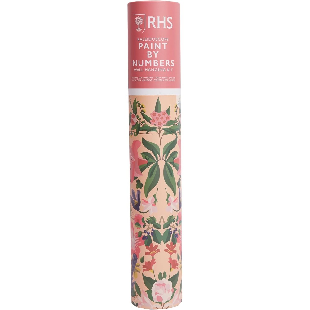 RHS The Royal Horticultural Society Paint by Numbers Hanging Kit - Kaleidoscope Design