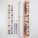 RHS The Royal Horticultural Society Paint by Numbers Hanging Kit - Kaleidoscope Design