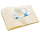 LEGO Notebook + Pen Set - 192 Pages with Clip-On Plate