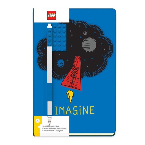LEGO NOTEBOOK + PEN BLUE