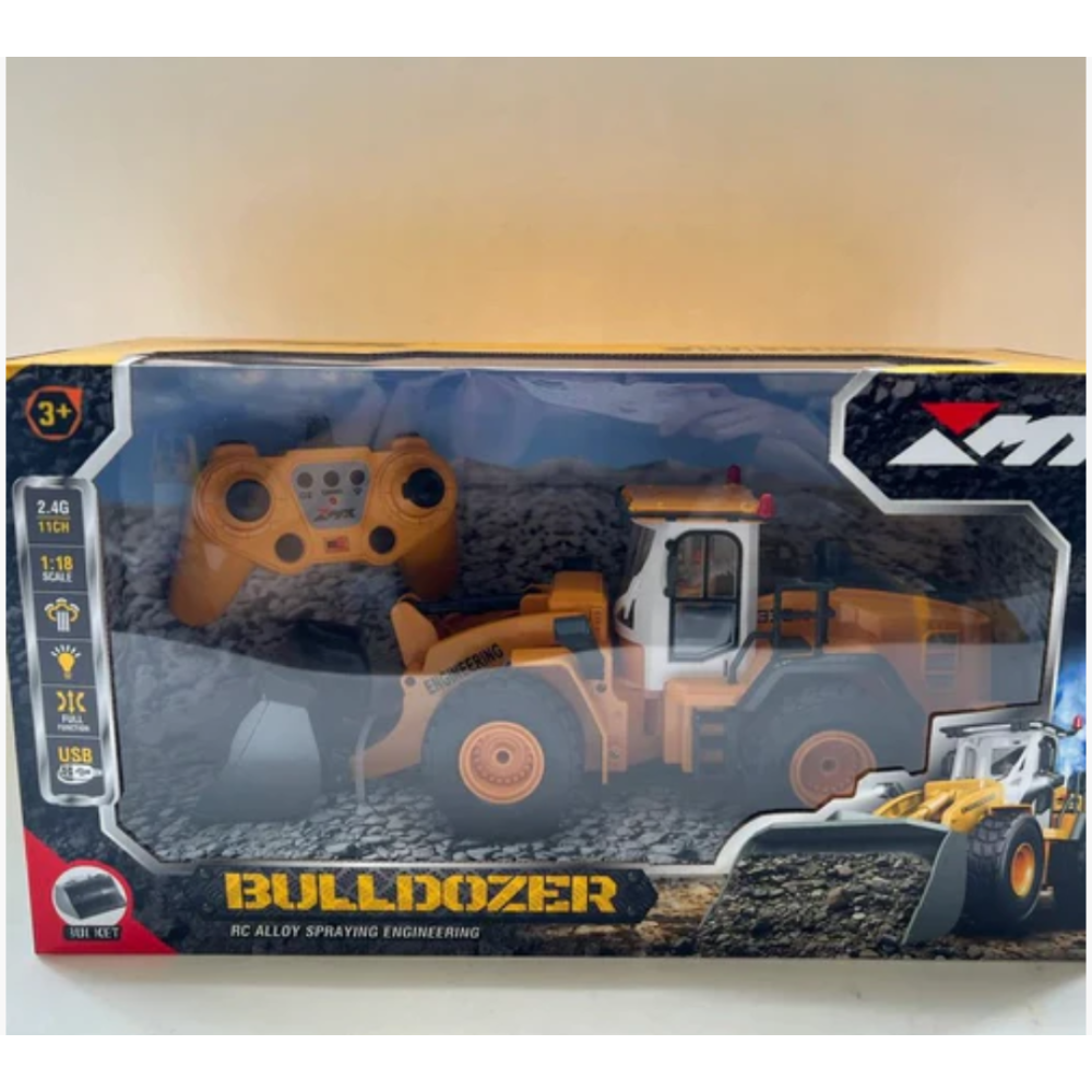 Mx Eng R/C Bulldozer With Steam - 1:18 Scale