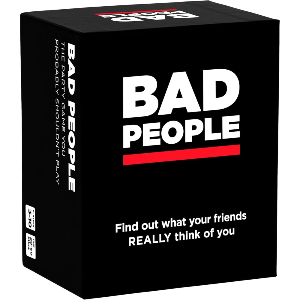 BAD PEOPLE - Hilarious Adult Party Game