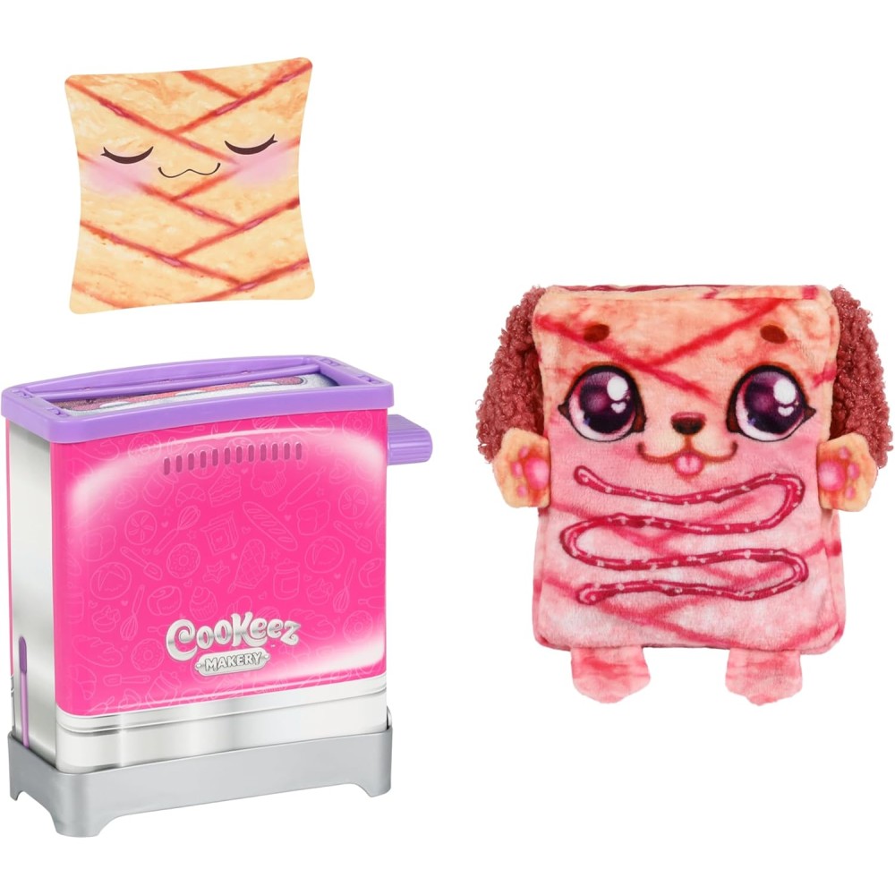 Cookeez Makery Toasty Treatz Toaster with Surprise Scented Plush