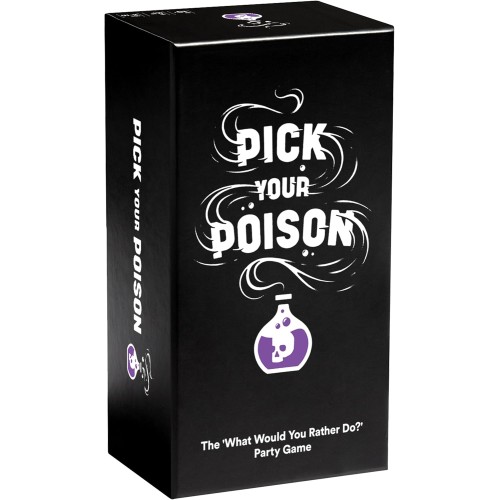 PICK YOUR POISON FAMILY GAME 