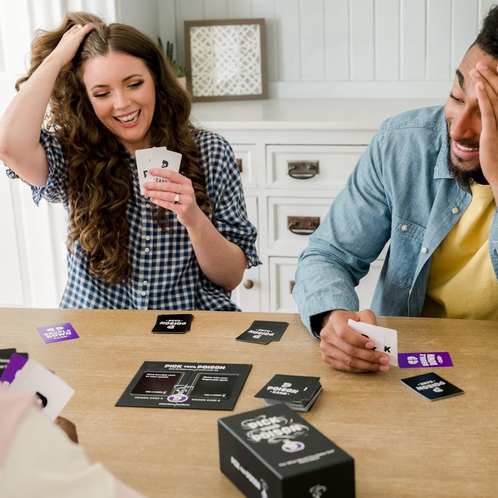 PICK YOUR POISON Family Edition - The Ultimate “What Would You Rather Do?” Game