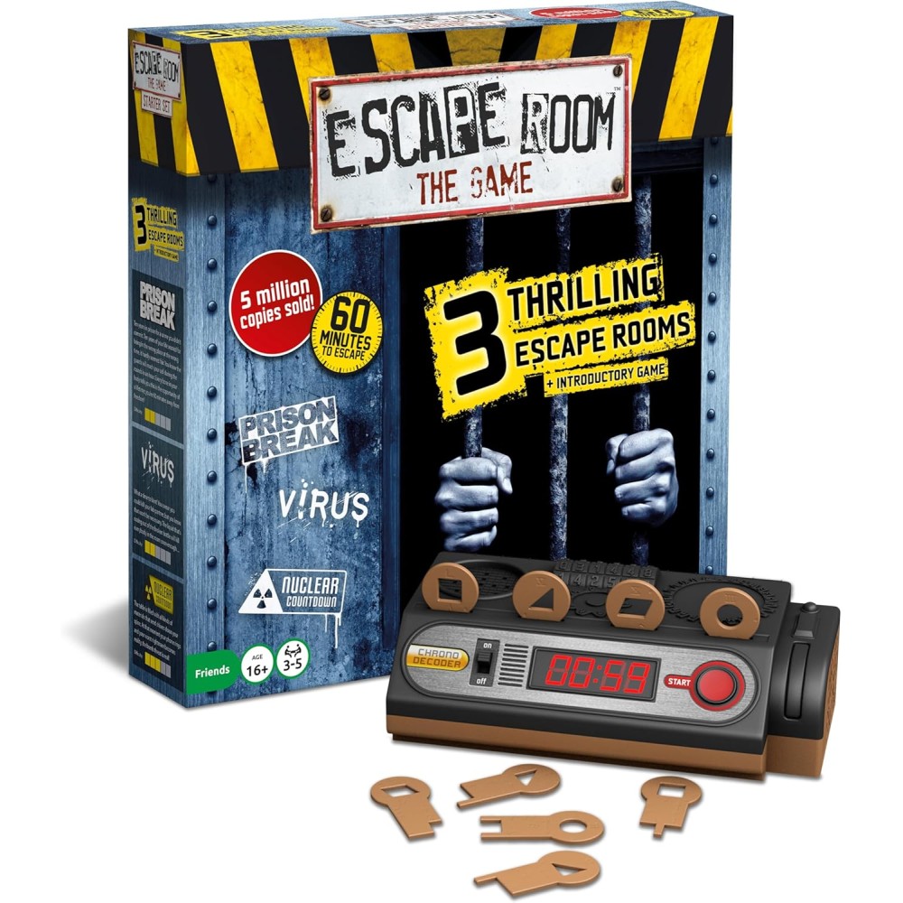 Escape Room - The Game: Thrilling Adventures for 3-5 Players